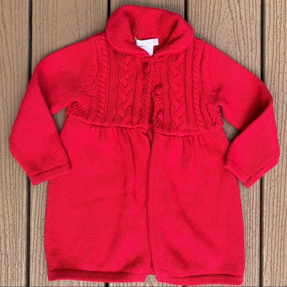 MAGGIE & ZOE GIRLS SWEATER COAT SIZE 2T